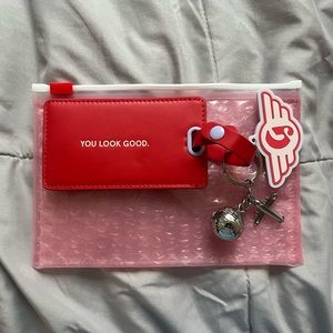 Glossier Luggage Tag